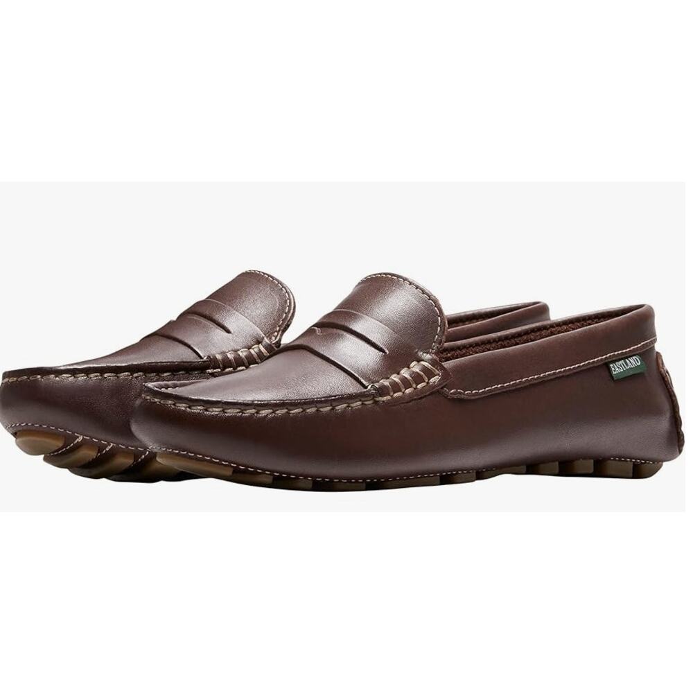 Eastland Brown Leather Penny Loafers